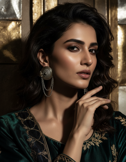 Dhara Veil Earrings