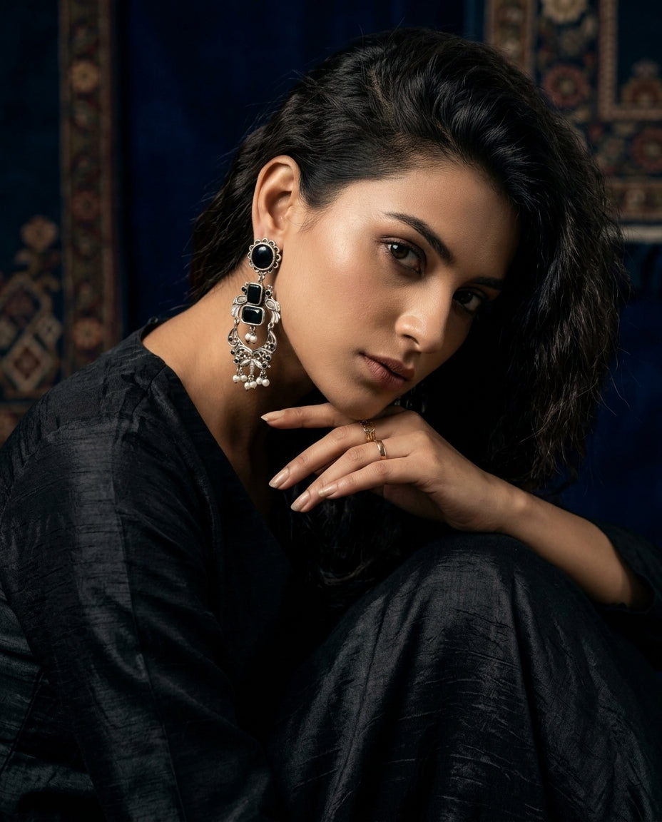 Rangrez Stone Earrings
