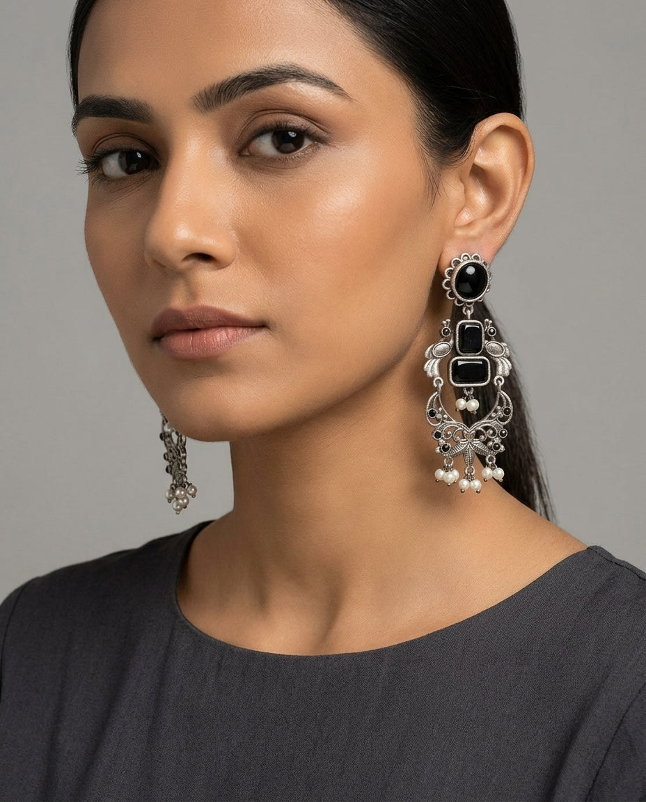 Rangrez Stone Earrings