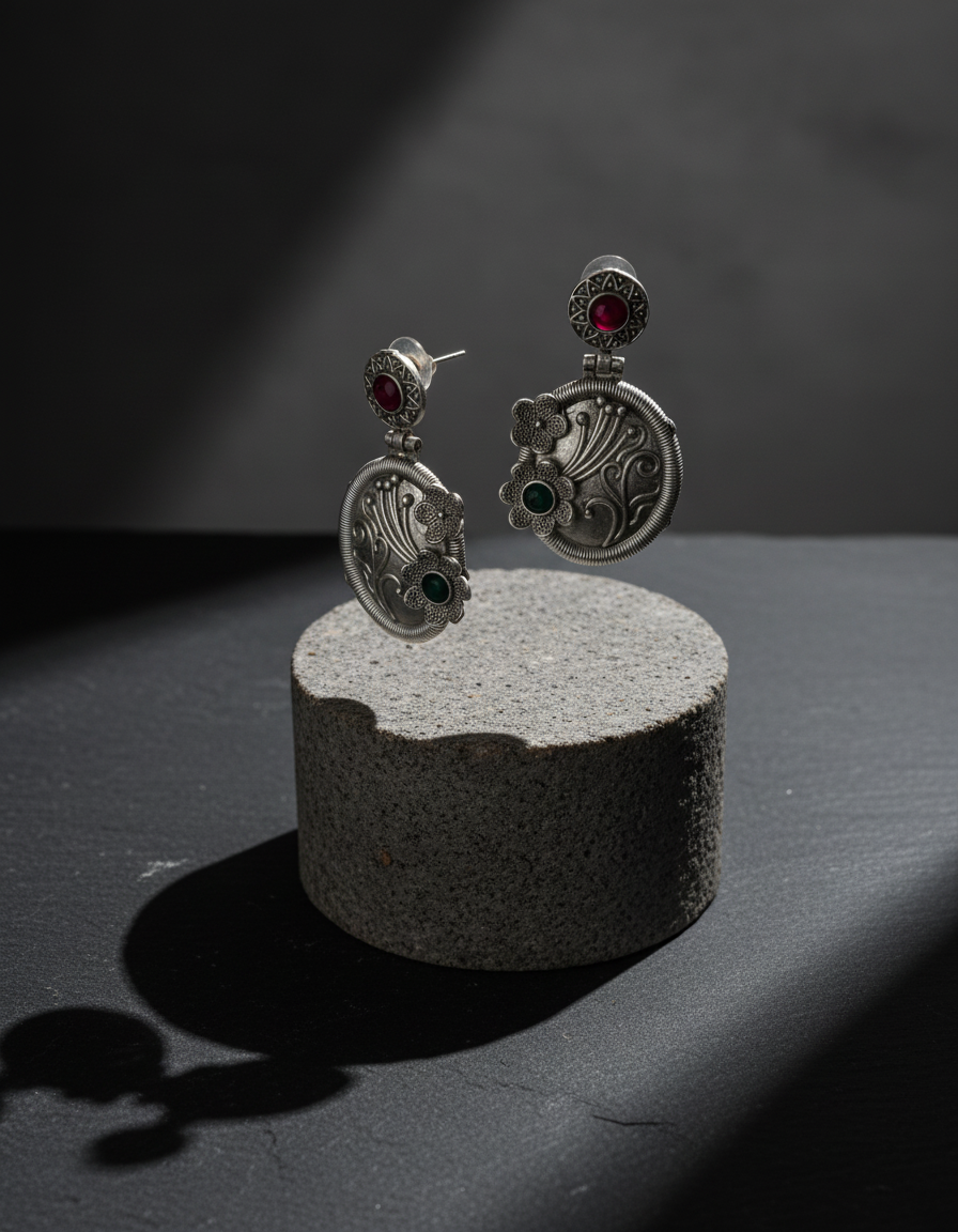 Vanya Vritta Earrings