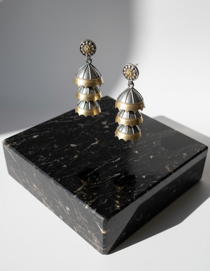 Kaia Vira Drop Jhumkas