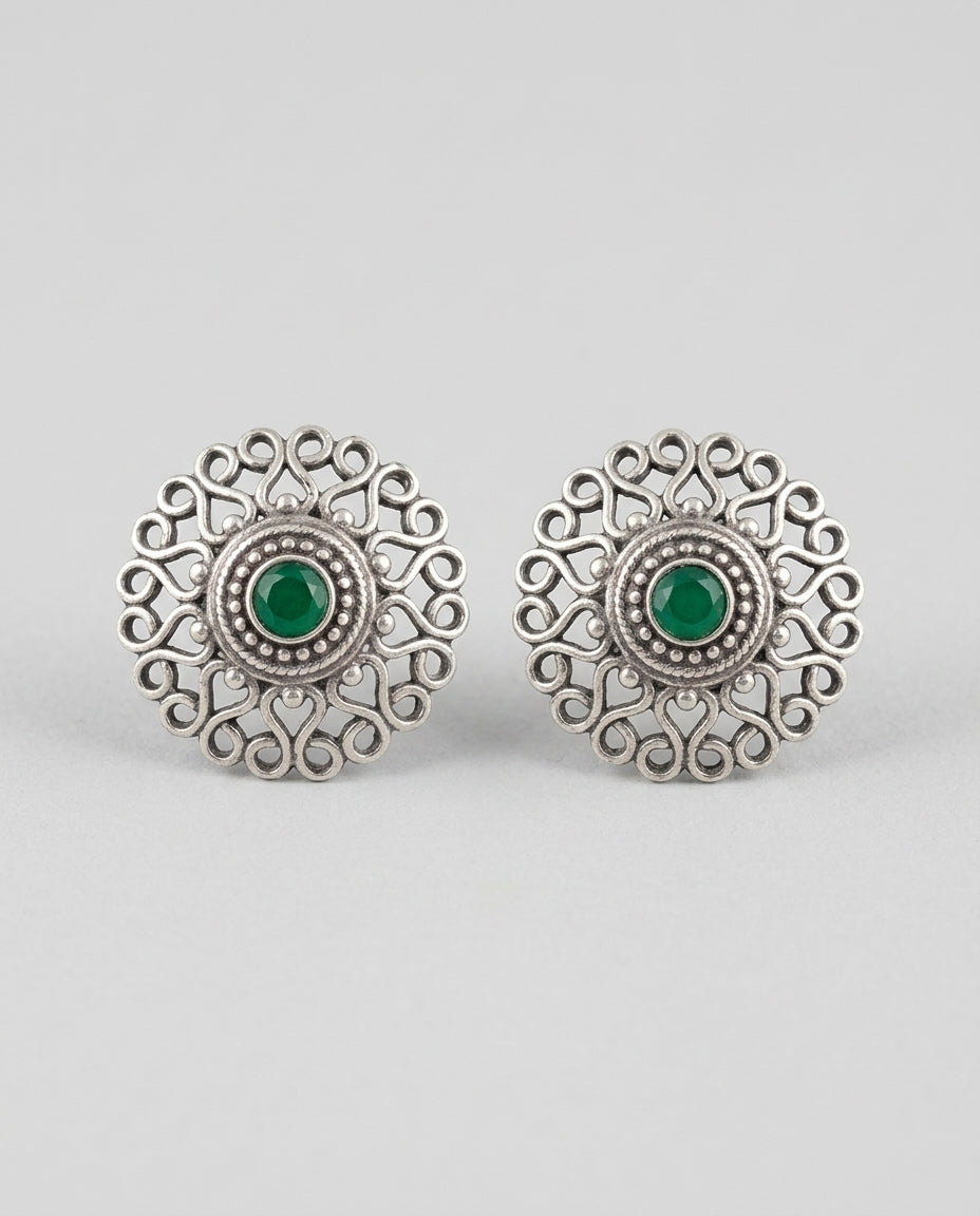 Chakra Jaali Studs
