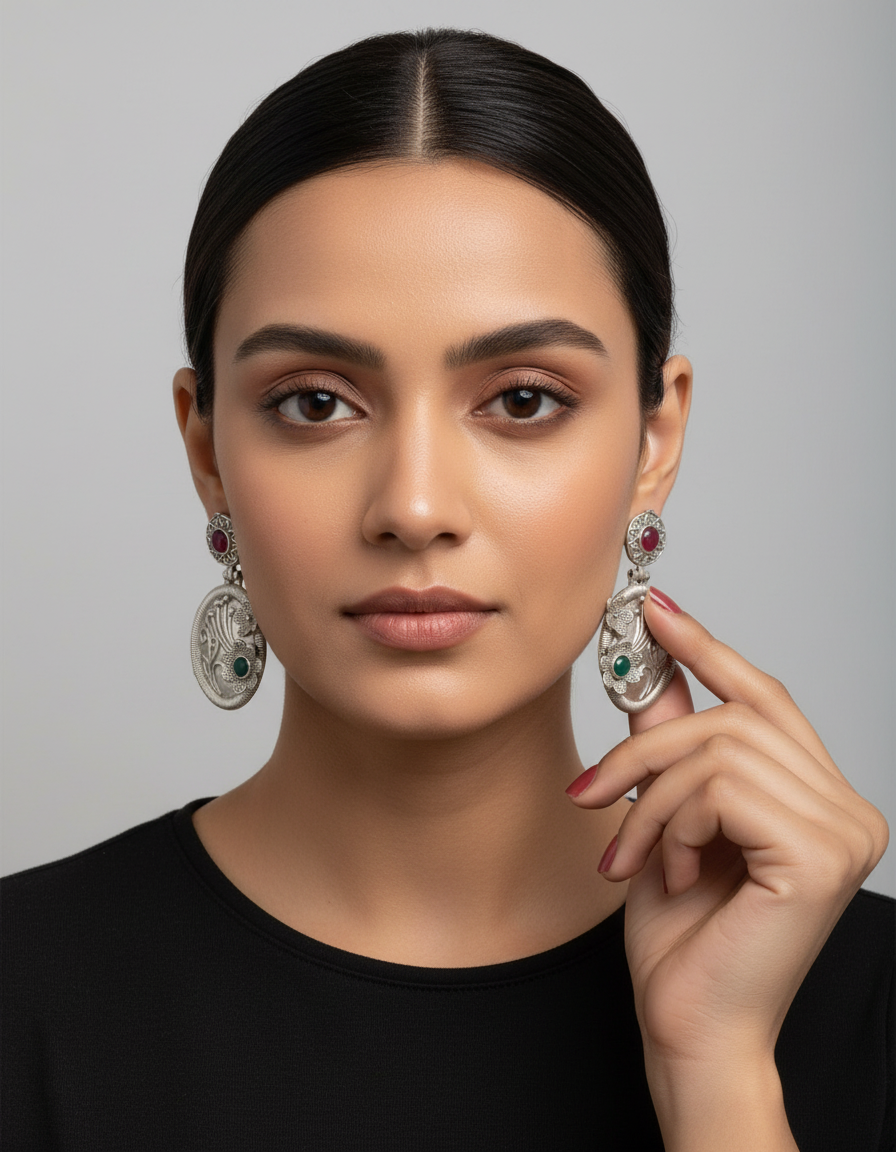 Vanya Vritta Earrings