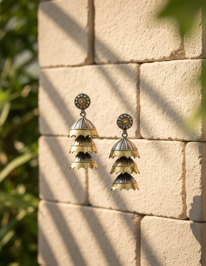 Kaia Vira Drop Jhumkas