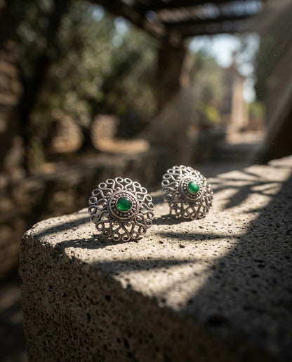 Chakra Jaali Studs