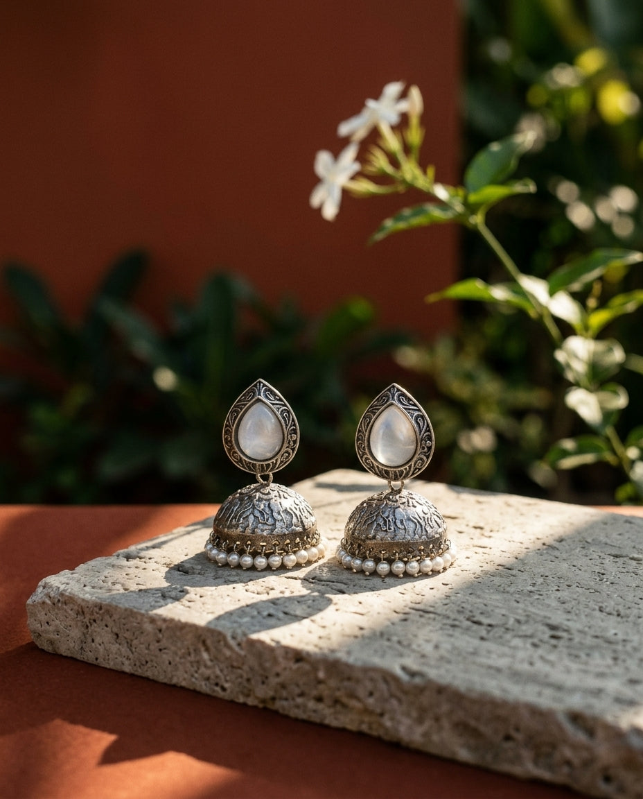 Raaz Teardrop Jhumkas