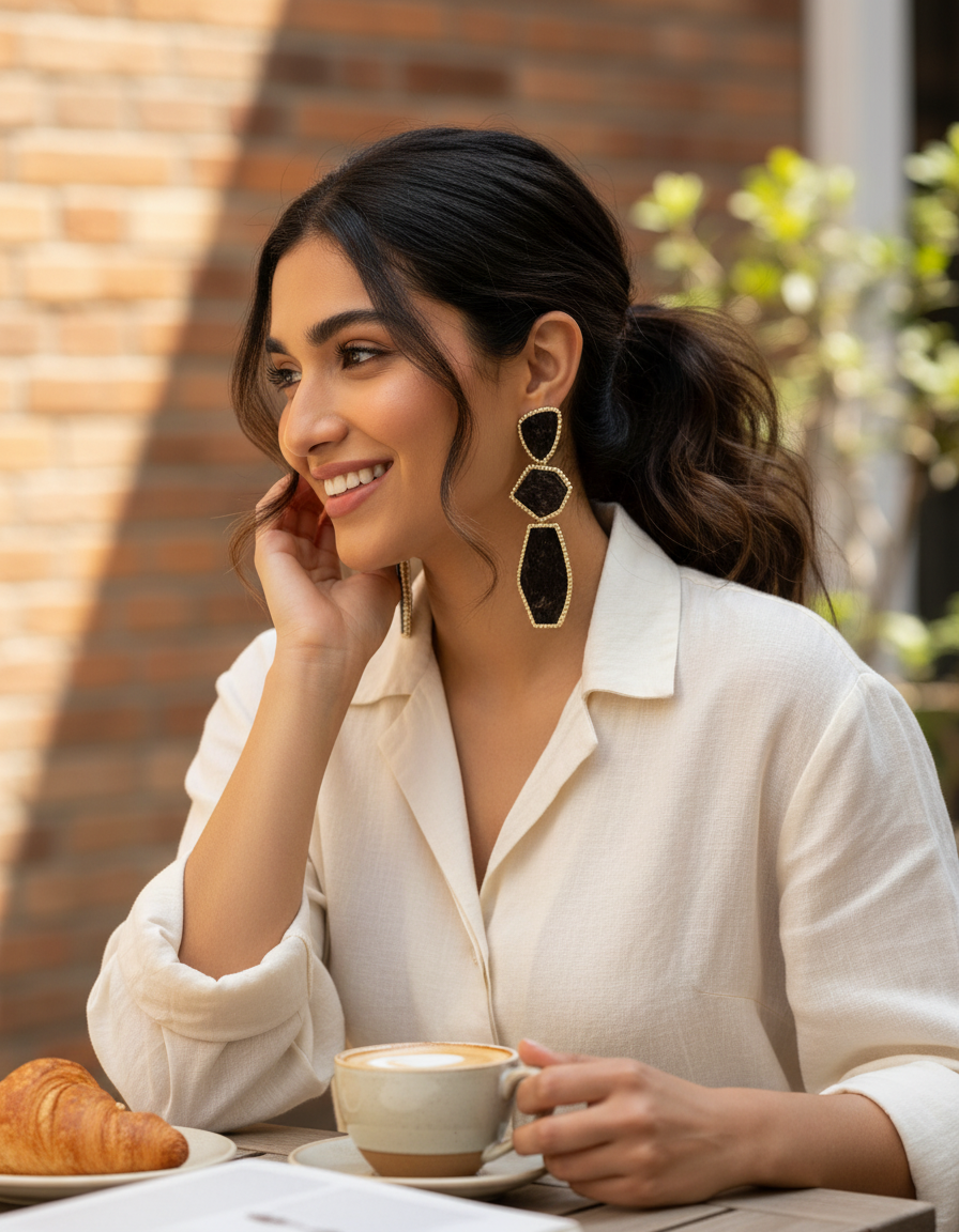 Savage Fur Statement Earrings