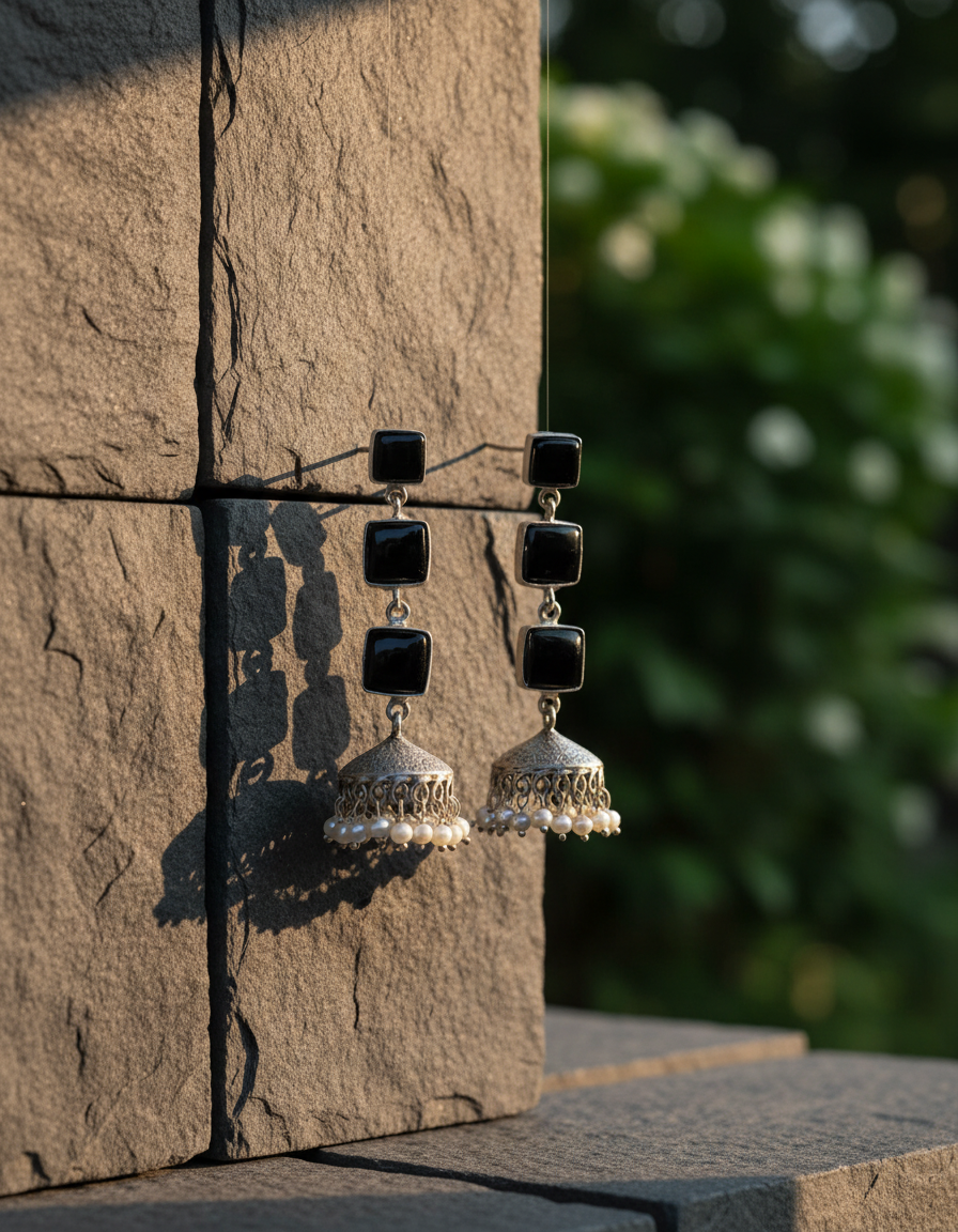 Raktika Jhumkas